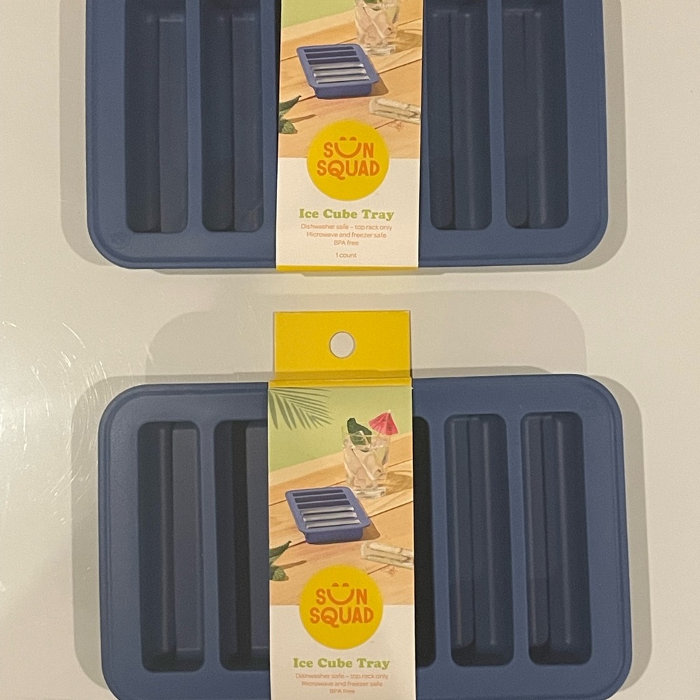 Sun Squad Navy Ice Cube Tray